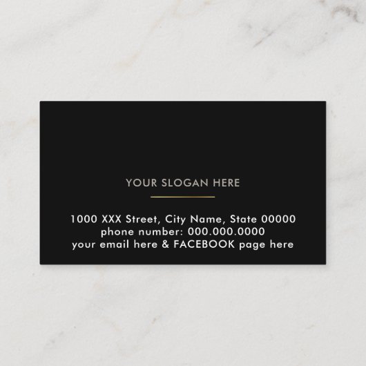 縁取りバラ花、メイク美しいフローラ 名刺 (裏面)