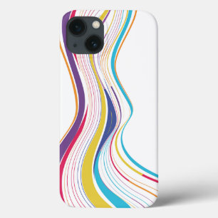 縁石とカラフル線のあるiPhoneケース iPhone 13ケース