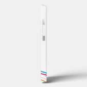 縁石とカラフル線のあるiPhoneケース Case-Mate iPhoneケース (裏面 / 左)