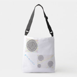 「縁結曼荼羅」と虹 クロスボディバッグ