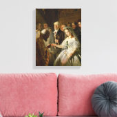 縁談1862年 キャンバスプリント (インサイチュ (リビング))