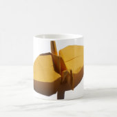 縁起の良い折り鶴 コーヒーマグカップ (中央)