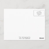 縁起の良い日お洒落ウッドランドマウスフォークアート ポストカード (裏面)