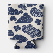 縁起の良い雲のパタ伝統的ーンCanC 缶クーラー (正面)