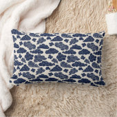 縁起の良い雲のパタ伝統的ーンLP ランバークッション (ブランケット)