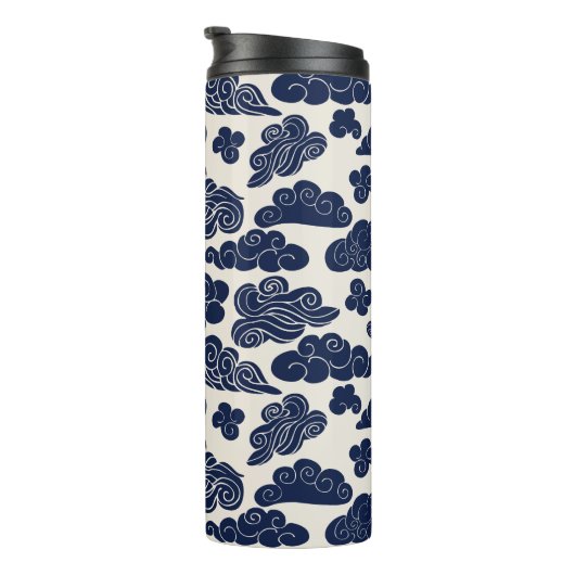 縁起の良い雲伝統的のパタ中国のーンTT タンブラー (回転右)