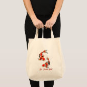縁起の良い"錦鯉" トートバッグ (正面(商品))