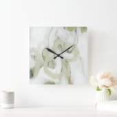 縁 スクエア壁時計 (ホーム)