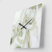 縁 スクエア壁時計 (傾斜)