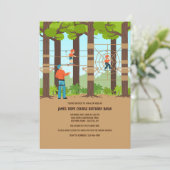 縄渡りをする子供たち 招待状 (スタンド正面)