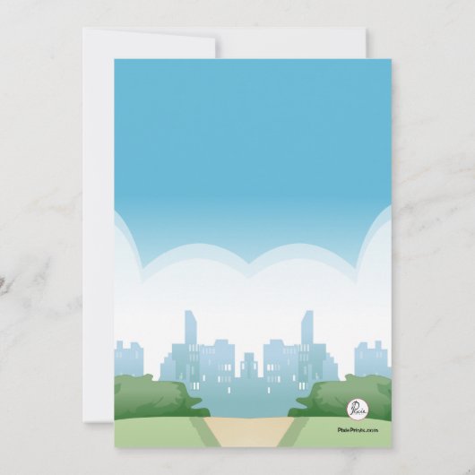 縄跳びの招待状 招待状 (裏面)