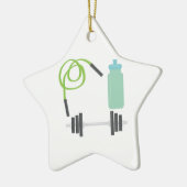 縄跳び セラミックオーナメント (左)