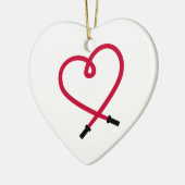 縄跳び セラミックオーナメント (左)