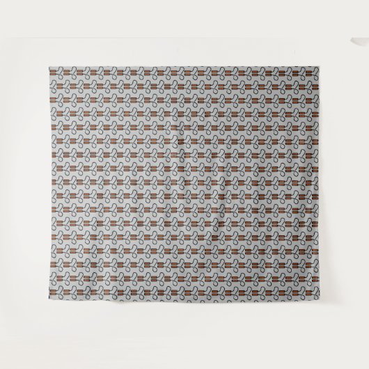 縄跳び タペストリー (正面(横))