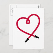 縄跳び ポストカード (正面/裏面)