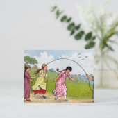 縄跳び ポストカード (スタンド正面)