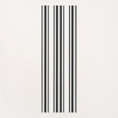 縞で飾ります ヨガマット (正面)