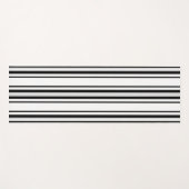 縞で飾ります ヨガマット (正面(横))