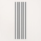 縞で飾ります ヨガマット (正面)