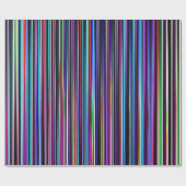 縞で飾ります ラッピングペーパー (フラット)