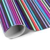 縞で飾ります ラッピングペーパー (ロールコーナー)