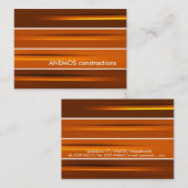 縞で飾ります 名刺 (正面/裏面)