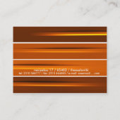 縞で飾ります 名刺 (裏面)