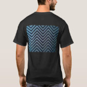 縞で飾ります Tシャツ (裏面)