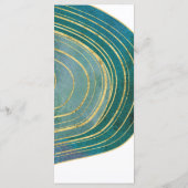 縞模様の宝石 | Emerald Dinnerメニューカード メニュー (裏面)