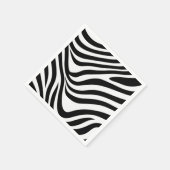 縞模様の流れ スタンダードカクテルナプキン (角)