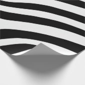 縞模様の流れ ラッピングペーパー (角)