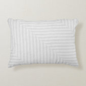 縞模様の紙の背景 アクセントクッション (正面)