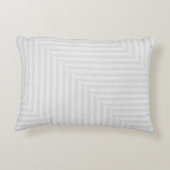 縞模様の紙の背景 アクセントクッション (裏面)