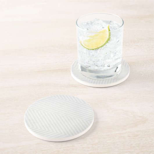 縞模様の紙の背景 コースター (側面)