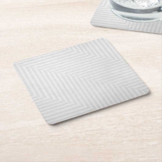 縞模様の紙の背景 スクエアペーパーコースター (アングル)