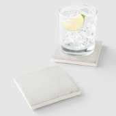 縞模様の紙の背景 ストーンコースター (横)