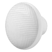 縞模様の紙の背景 セラミックノブ (右)