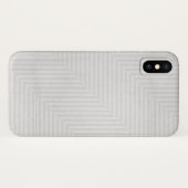 縞模様の紙の背景 Case-Mate iPhoneケース (裏面(横))
