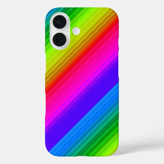 縞模様の虹 Case-Mate iPhoneケース (裏面)