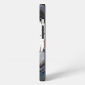 縞模様の貝殻 iPhoneケース (左側面)