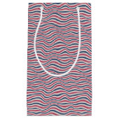 縞模様2 スモールペーパーバッグ (正面)