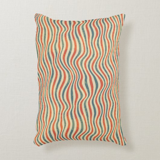 縞模様 アクセントクッション (正面(垂直))