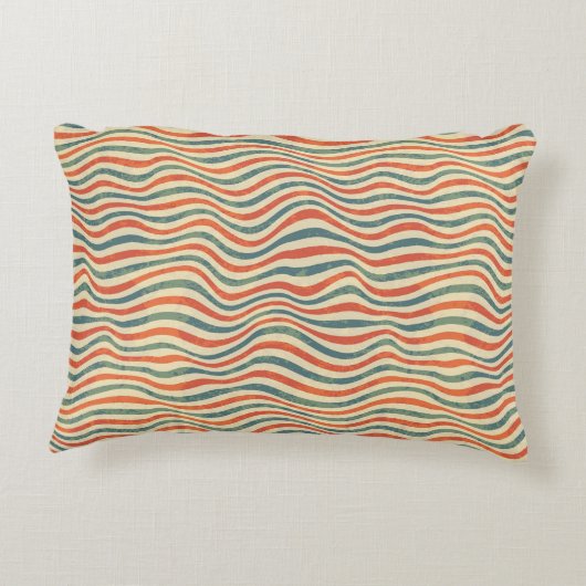 縞模様 アクセントクッション (裏面)