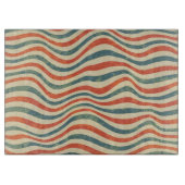 縞模様 カッティングボード (正面)