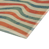 縞模様 カッティングボード (角)