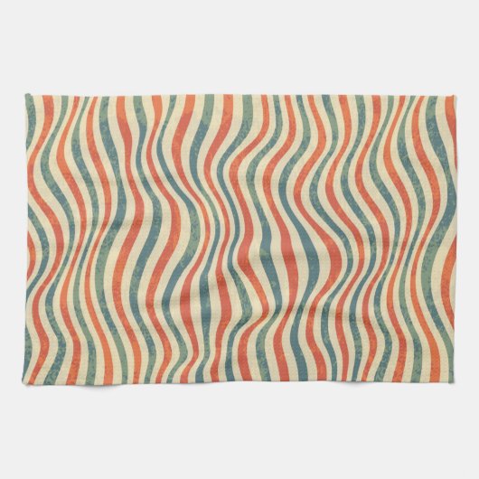 縞模様 キッチンタオル (横)