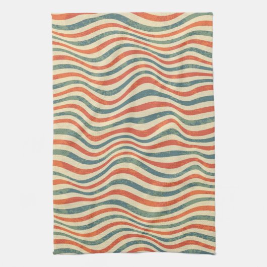 縞模様 キッチンタオル (縦)