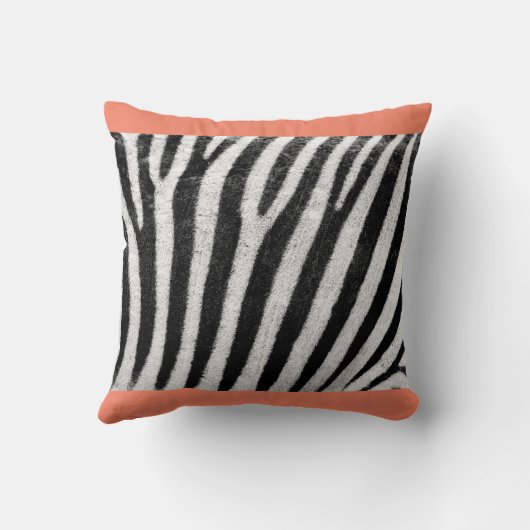 縞模様 クッション (裏面)