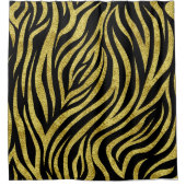 縞模様 シャワーカーテン (正面)