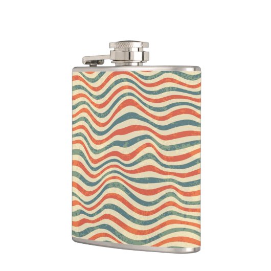 縞模様 フラスク (左)